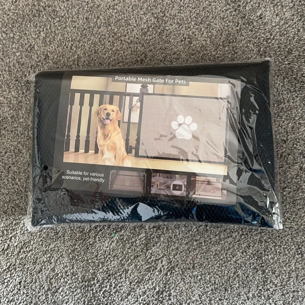 Portable Mesh Gate for Pets - 70*32 inch